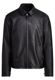 Biker Jacket - Men Real Lambskin Motorcycle Leather Biker Jacket KM276 - Koza Leathers