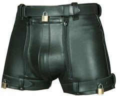 【THE MOZZ】Ever Leather Bermuda Pants THE MOZZ】Ever Leather Bermuda Pants