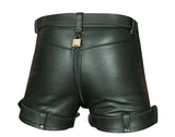 Koza Leathers Men's Real Lambskin Leather Boxer Shorts MS042
