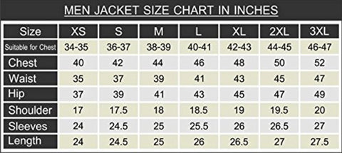 KL Koza Leathers Men's Genuine Lambskin Leather Jacket KP005