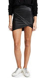 Knee Length Skirt - Women Real Lambskin Leather Slim Fit Skirt WS085 - Koza Leathers