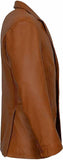 Koza Leathers Men's Real Lambskin Leather Blazer KB125