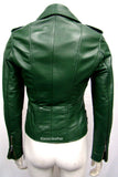 Biker / Motorcycle Jacket - Women Real Lambskin Leather Biker Jacket KW048 - Koza Leathers