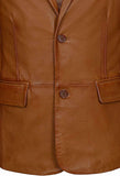 Koza Leathers Men's Real Lambskin Leather Blazer KB125