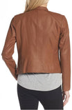 Biker / Motorcycle Jacket - Women Real Lambskin Leather Biker Jacket KW330 - Koza Leathers
