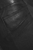 Koza Leathers Women's Real Lambskin Leather Capri Pant WP029