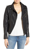 Biker / Motorcycle Jacket - Women Real Lambskin Leather Biker Jacket KW331 - Koza Leathers