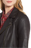 Biker / Motorcycle Jacket - Women Real Lambskin Leather Biker Jacket KW334 - Koza Leathers