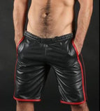 Koza Leathers Men's Real Lambskin Leather Shorts MS003