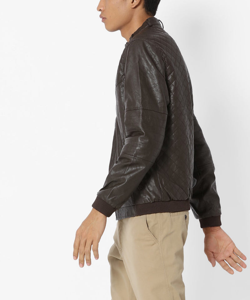 Biker Jacket - Men Real Lambskin Motorcycle Leather Biker Jacket KM659 - Koza Leathers