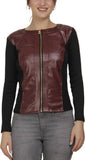 Biker / Motorcycle Jacket - Women Real Lambskin Leather Biker Jacket KW425 - Koza Leathers