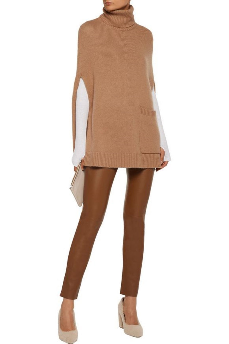 Koza Leathers Women's Real Lambskin Leather Capri Pant WP034