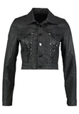Biker / Motorcycle Jacket - Women Real Lambskin Leather Biker Jacket KW250 - Koza Leathers