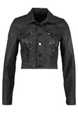 Biker / Motorcycle Jacket - Women Real Lambskin Leather Biker Jacket KW250 - Koza Leathers