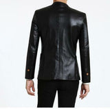 Koza Leathers Men's Real Lambskin Leather Blazer KB131
