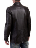 Koza Leathers Men's Real Lambskin Leather Blazer KB050