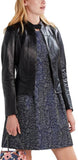Biker / Motorcycle Jacket - Women Real Lambskin Leather Biker Jacket KW428 - Koza Leathers