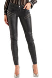 Koza Leathers Women's Real Lambskin Leather Skinny Pant WP087