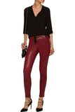 Koza Leathers Women's Real Lambskin Leather Skinny Pant WP088
