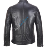 Biker Jacket - Men Real Lambskin Motorcycle Leather Biker Jacket KM193 - Koza Leathers