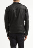 Biker Jacket - Men Real Lambskin Leather Jacket KM029 - Koza Leathers