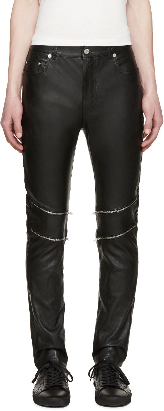 Koza Leathers Men's Real Lambskin Leather Pant MP061