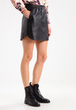 Knee Length Skirt - Women Real Lambskin Leather Slim Fit Skirt WS103 - Koza Leathers