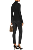 Koza Leathers Women's Real Lambskin Leather Capri Pant WP037