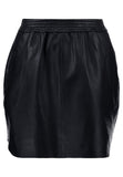 Knee Length Skirt - Women Real Lambskin Leather Slim Fit Skirt WS103 - Koza Leathers