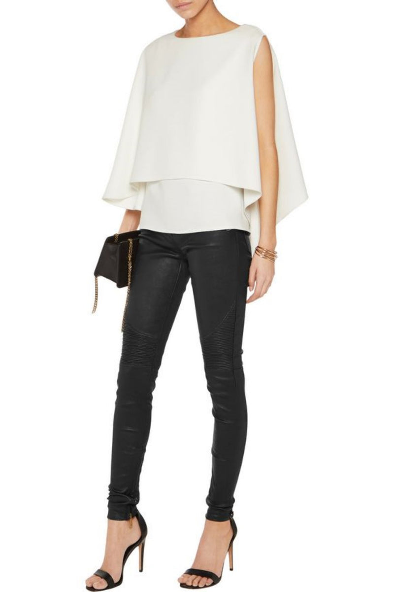 Koza Leathers Women's Real Lambskin Leather Skinny Pant WP090