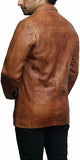 Koza Leathers Men's Real Lambskin Leather Blazer KB135