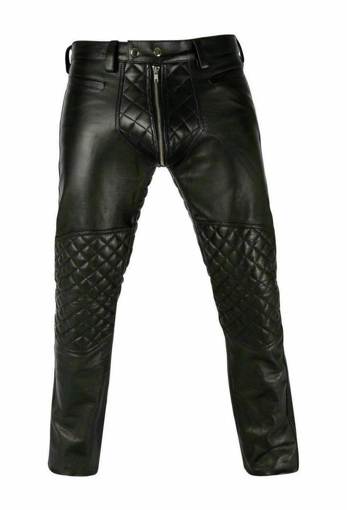 Koza Leathers Men's Real Lambskin Leather Pant MP020
