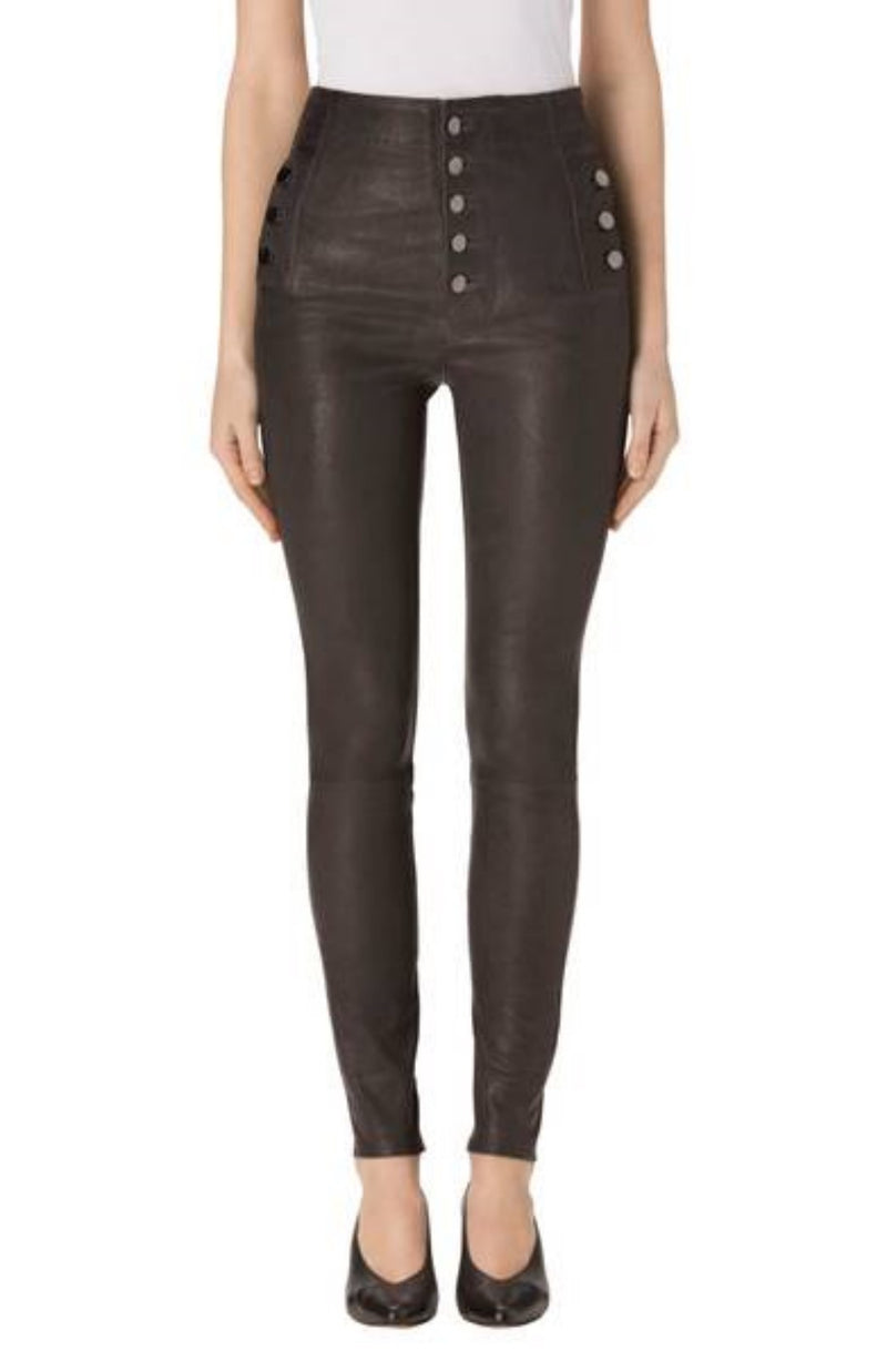 Koza Leathers Women's Real Lambskin Leather Pant WP007