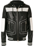 Biker Jacket - Men Real Lambskin Motorcycle Leather Biker Jacket KM360 - Koza Leathers