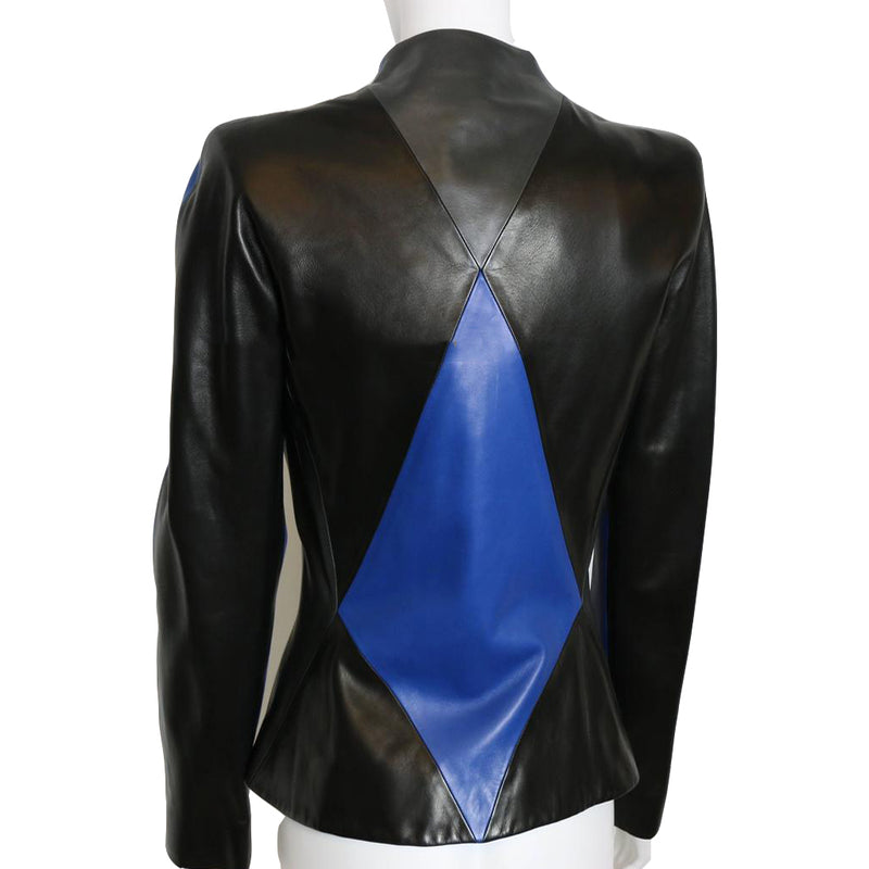 Biker / Motorcycle Jacket - Women Real Lambskin Leather Biker Jacket KW449 - Koza Leathers