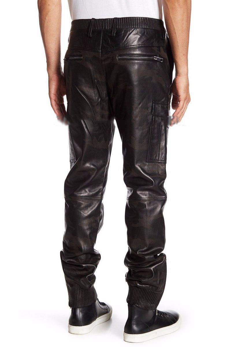 Koza Leathers Men's Real Lambskin Leather Pant MP021