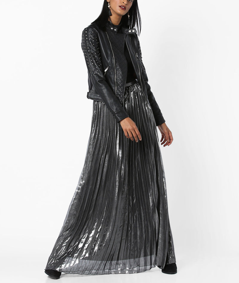 Biker / Motorcycle Jacket - Women Real Lambskin Leather Biker Jacket KW560 - Koza Leathers