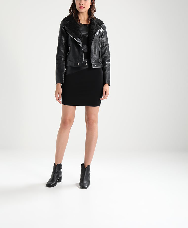 Biker / Motorcycle Jacket - Women Real Lambskin Leather Biker Jacket KW265 - Koza Leathers