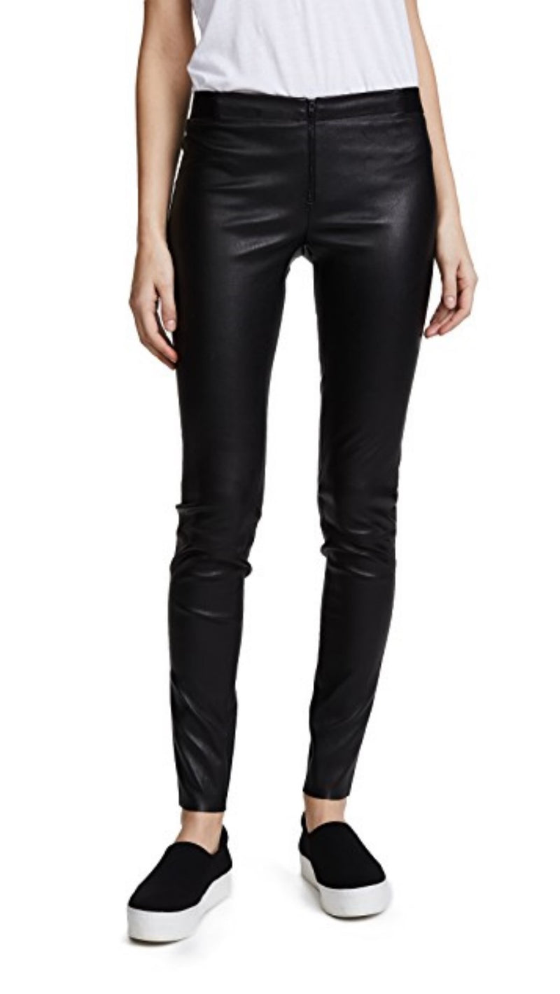 Koza Leathers Women's Real Lambskin Leather Skinny Pant WP096