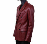 Koza Leathers Men's Real Lambskin Leather Blazer KB138