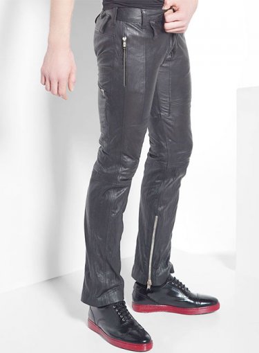 Koza Leathers Men's Real Lambskin Leather Pant MP070
