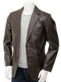 Koza Leathers Men's Real Lambskin Leather Blazer KB102