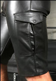 Koza Leathers Men's Real Lambskin Leather Boxer Shorts MS043