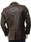 Koza Leathers Men's Real Lambskin Leather Blazer KB102