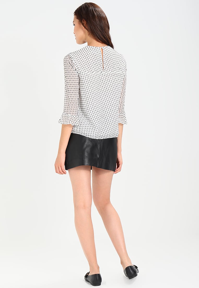 Knee Length Skirt - Women Real Lambskin Leather Mini Skirt WS118 - Koza Leathers