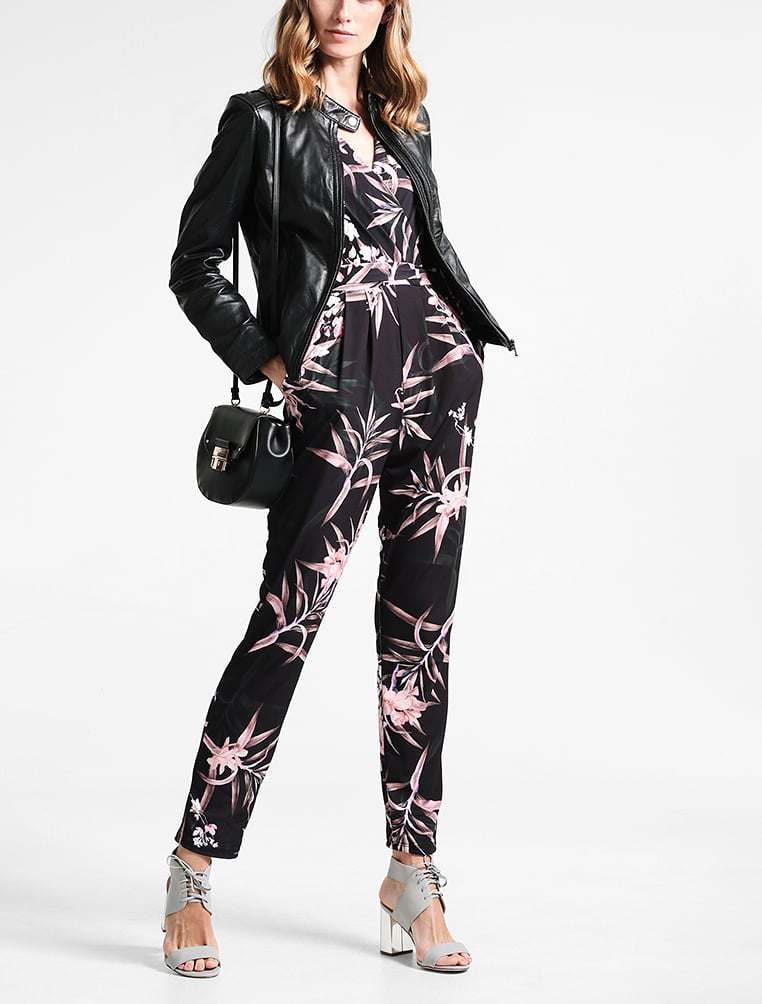 Biker / Motorcycle Jacket - Women Real Lambskin Leather Biker Jacket KW272 - Koza Leathers