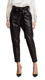 Koza Leathers Women's Real Lambskin Leather Capri Pant WP040