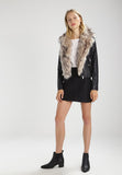 Knee Length Skirt - Women Real Lambskin Leather Mini Skirt WS121 - Koza Leathers