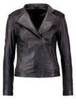 Biker / Motorcycle Jacket - Women Real Lambskin Leather Biker Jacket KW276 - Koza Leathers