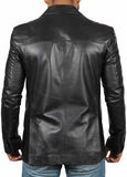 Koza Leathers Men's Real Lambskin Leather Blazer KB140